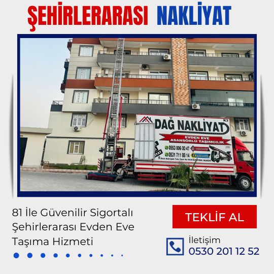 Şehirlerarası evden eve Nakliyat